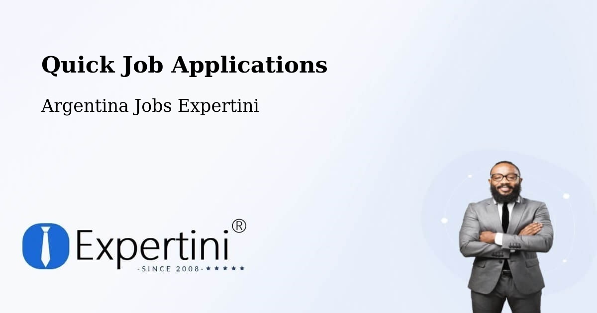 Quick Apply Feature – Jesús María - Argentina Jobs Expertini
